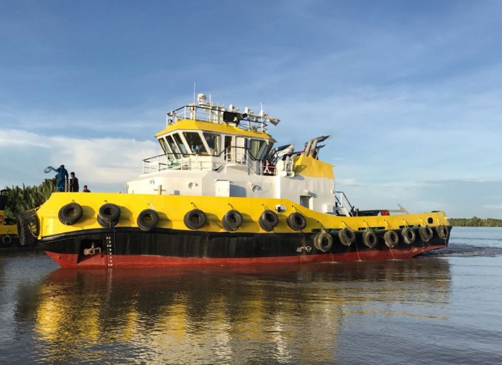 Tug Boat 28M10 & Barge 87M10 -  Ratson Ship Building